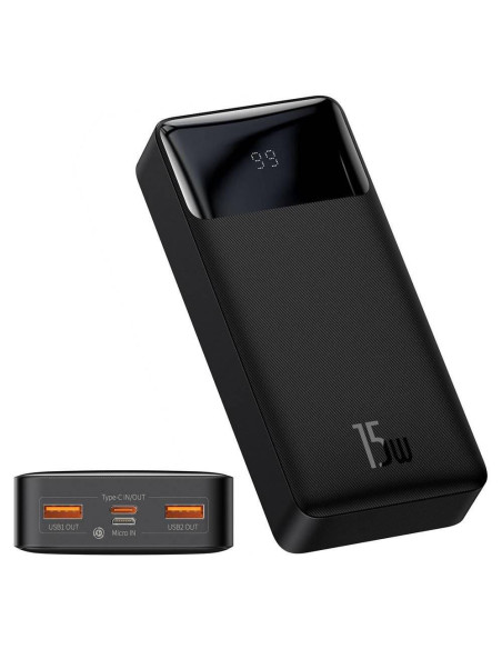 POWER BANK Baseus Bipow Digital Display, 20000mAh, PD 15W, 2 x