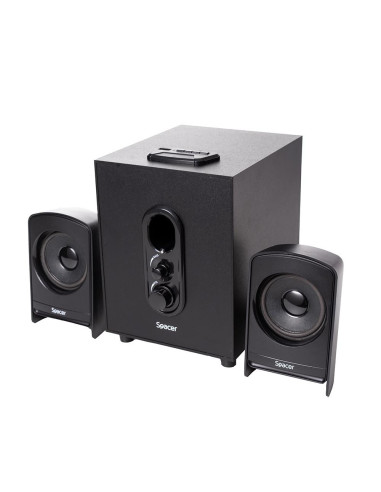 Boxe Spacer 2.1, 20W RMS (2 x 5W + 10W), alimentare 220V Boxe Spacer 2.1, 20W RMS (2 x 5W + 10W), alimentare 220V