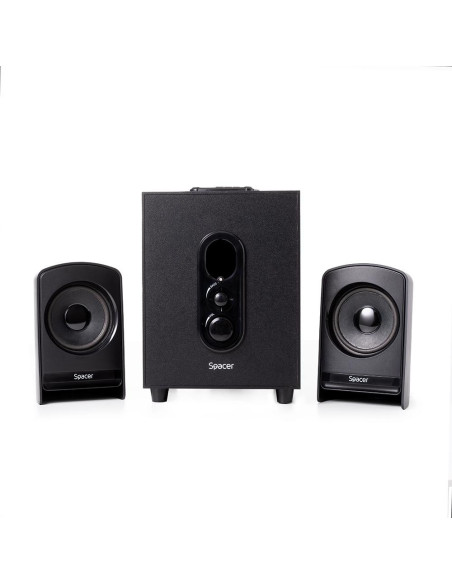 Boxe Spacer 2.1, 20W RMS (2 x 5W + 10W), alimentare 220V Boxe Spacer 2.1, 20W RMS (2 x 5W + 10W), alimentare 220V