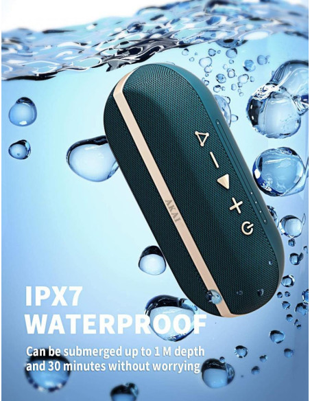 Boxa portabila Akai ABTSW-30R, 20w, Bluetooth 5.0, functie