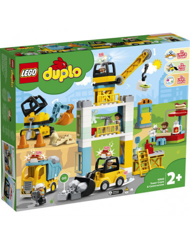 Lego Duplo Macara Turn Si Constructie 10933,10933