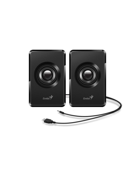 BOXE GENIUS 2.0, RMS: 3W (2 x 1.5W), USB power, black