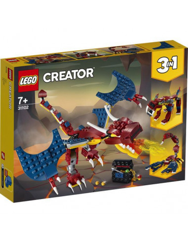 Lego Creator Dragon De Foc 31102,31102