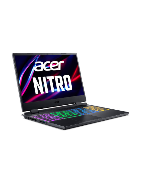 NH.QFMEX.00F,Laptop Acer Nitro 5 AN515-58, 15.6" display with IPS (In-Plane Switching) technology, Negru