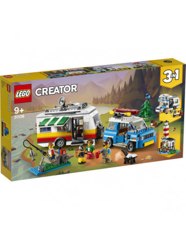 Lego Creator Vacanta In Familie Cu Rulota 3in1 31108,31108