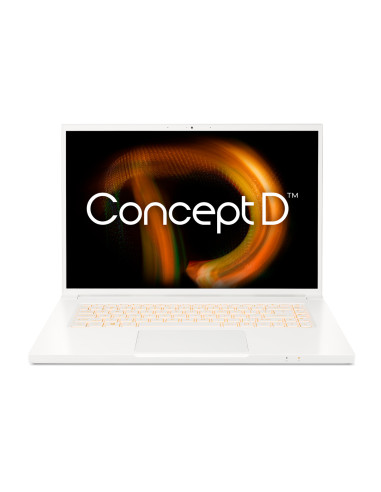 NX.C6TEX.004,Laptop Acer ConceptD 3 CN316-73G, 16" WUXGA, IPS, 60 Hz, Intel Core i7-11800H, Alb