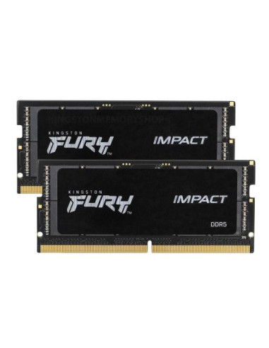 Memorie RAM notebook Kingston, SODIMM, DDR5, 64GB