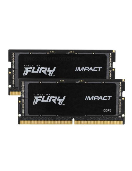 Memorie RAM notebook Kingston, SODIMM, DDR5, 64GB