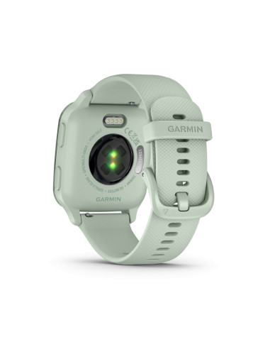 Ceas Smartwatch Garmin Venu SQ2 Metallic Mint Bezel with Cool