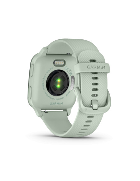 Ceas Smartwatch Garmin Venu SQ2 Metallic Mint Bezel with Cool