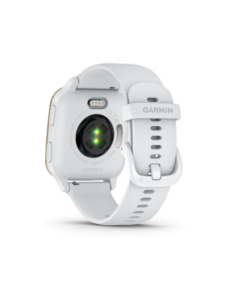 Ceas Smartwatch Garmin Venu SQ2 - Cream Gold Bezel with White