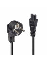 Cablu alimentare schuko Lindy IEC C5, 2m, negru Description