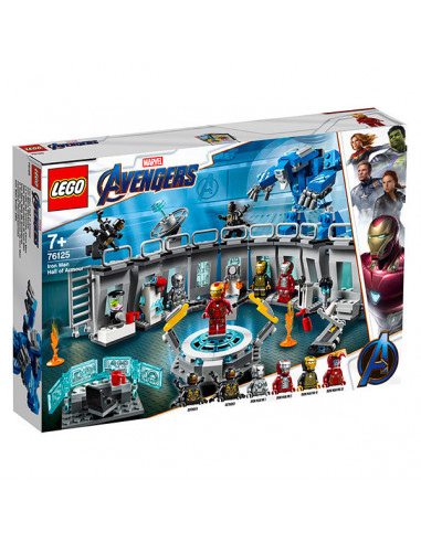 Lego Super Heroes Iron Man - Sala Armurilor 76125,76125