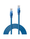 Cablu retea Lindy LY-48018, 2m Cat.6 U/UTP,,LY-48018