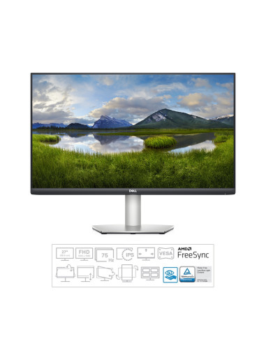 Monitor Dell 27'' S2721HS, 68.6 cm, LED, IPS, FHD, 1920 x 1080 at 75Hz, 16 9