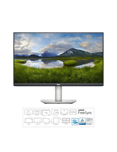 Monitor Dell 27'' S2721HS, 68.6 cm, LED, IPS, FHD, 1920 x 1080 at 75Hz, 16 9