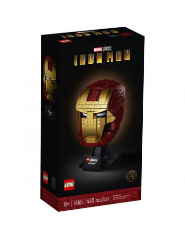 Lego Super Heroes Casca Iron Man 76165,76165