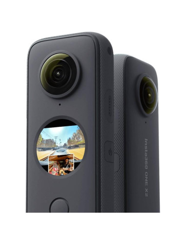 Camera video sport Insta360 ONE X2, 5.7K, 360°, Waterproof(pana