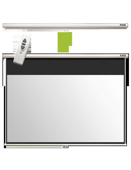 MC.JBG11.009,Ecran proiectie electric ACER 100" - E100-W01MWR, 16:10, dimensiuni totale 221x 159 cm, greutate 10 kg, telecomanda