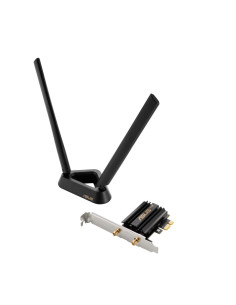 ASUS PCE-AXE59BT Wifi si Bluetooth 5.2 PCIe adapter, WI-FI 6, 2.4GHz   5GHz   6GHz, greutate  78.4G, 2 x Antene externe, PCI-Exp