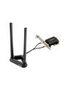 ASUS PCE-AXE59BT Wifi si Bluetooth 5.2 PCIe adapter, WI-FI 6, 2.4GHz   5GHz   6GHz, greutate  78.4G, 2 x Antene externe, PCI-Exp