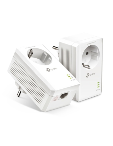TP-Link Kit Powerline Gigabit Passthrough, HomePlug AV2,IEEE 1901, IEEE 802.3, IEEE 802.3u, IEEE 802.3ab, Gigabit Ethernet Port
