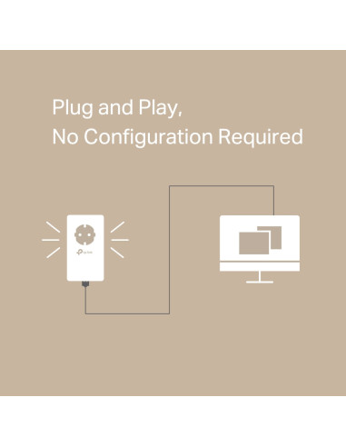 TP-Link Kit Powerline Gigabit Passthrough, HomePlug AV2,IEEE 1901, IEEE 802.3, IEEE 802.3u, IEEE 802.3ab, Gigabit Ethernet Port