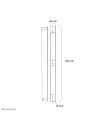 Accesoriu pentru acoperit cablurile Neomounts by Newstar NS-CC050SILVER, 50cm, silver