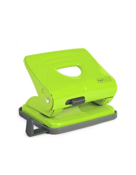 Perforator metalic 825 Rapesco, 25 coli Verde,RP-M825