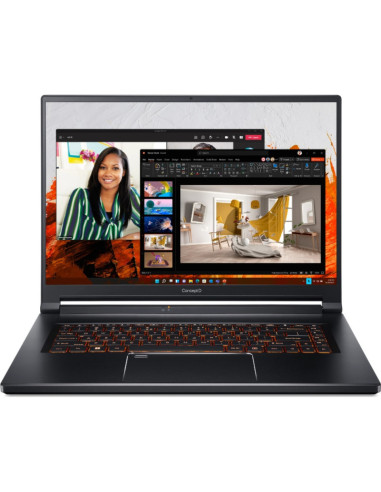NX.C7DEX.001,Laptop Acer ConceptD 5 CN516-73G, 16" 3K (3072x1920), IPS, 60 Hz, Intel Core i7-12700H, Negru