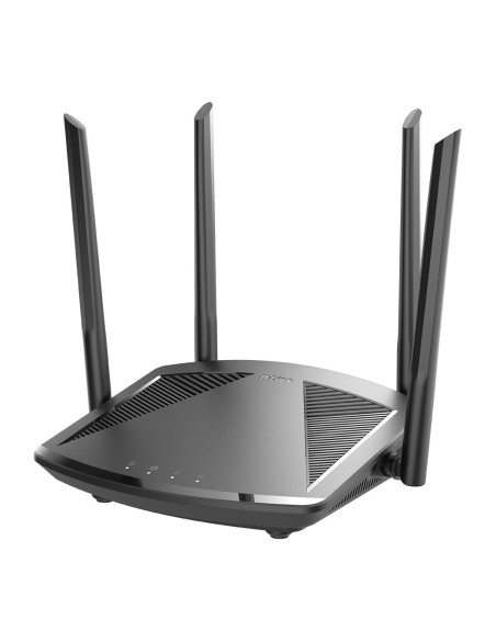 D-Link AX1500 Wi-Fi Router, DIR-X1550, Dual-Band, Wifi-6, Wireless Speed 1200Mbps 5Ghz + 300Mbps 2.4Ghz, 4 antene fixe, Wi-Fi 6
