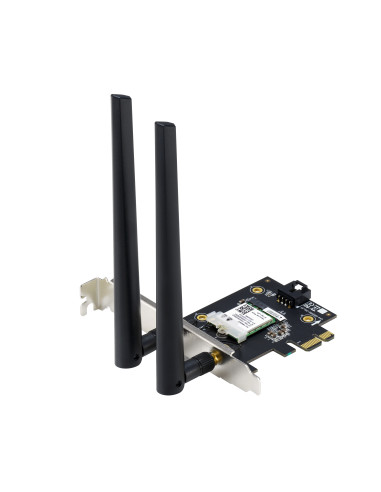 ASUS PCE-AX1800 Wifi AX1800 Bluetooth 5.2 PCIe adapter, WI-FI 6, WPA3, OFDMA. MU-MIMO, Standarde retea  WiFi 6 (802.11ax), Vitez