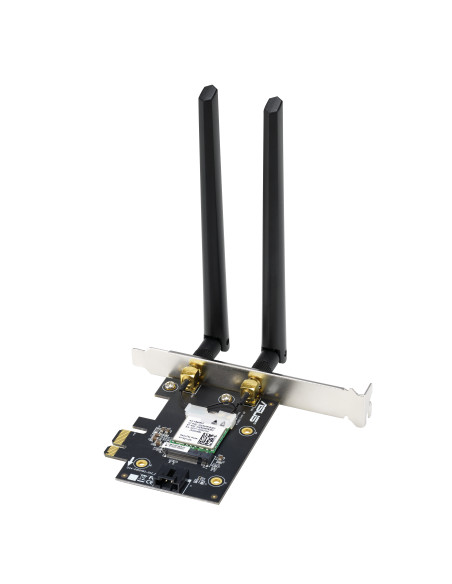 ASUS PCE-AX1800 Wifi AX1800 Bluetooth 5.2 PCIe adapter, WI-FI 6, WPA3, OFDMA. MU-MIMO, Standarde retea  WiFi 6 (802.11ax), Vitez