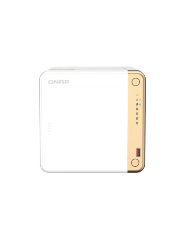 NAS QNAP 462 4-Bay, CPU Intel Celeron N5105 N5095 4-core 4-thread Processor, RAM 2GB DDR4 SODIMM (1 x 2GB), max. 16GB (2 DIMMs),