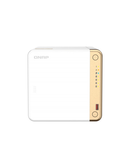 NAS QNAP 462 4-Bay, CPU Intel Celeron N5105 N5095 4-core 4-thread Processor, RAM 2GB DDR4 SODIMM (1 x 2GB), max. 16GB (2 DIMMs),