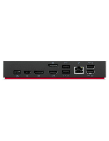 Lenovo USB-C Dock (Windows Only), Video Ports  2 x Display Port,1 x HDMI Port, Output Power  65W with 90W power adapter