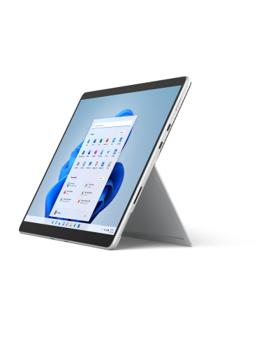 Tableta Microsoft Surface Pro 8 LTE platinum, 13 inch, resolution  2880 x 1920, aspect ratio  3 2, Intel Core i5-1145G7, 2.6 GHz
