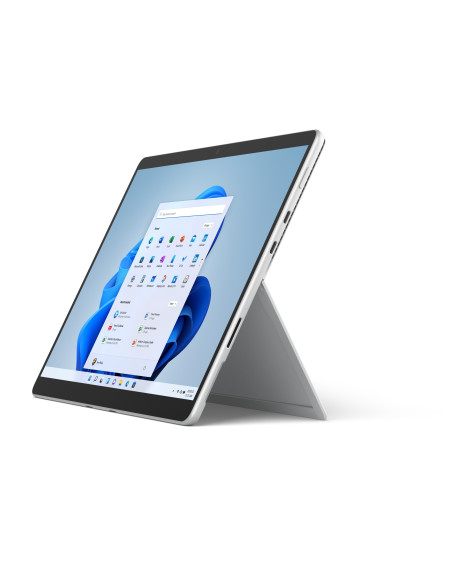 Tableta Microsoft Surface Pro 8 LTE platinum, 13 inch, resolution  2880 x 1920, aspect ratio  3 2, Intel Core i5-1145G7, 2.6 GHz