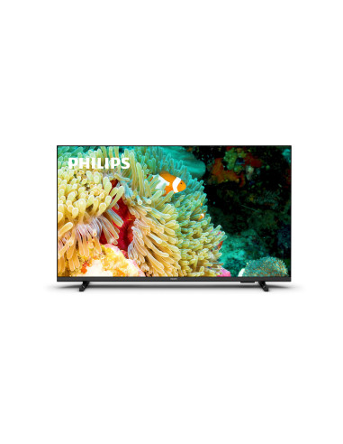 Smart TV Philips Ambilight 55PUS7607 12 (Model 2022) 55"(139CM), LED 4K, Black, Flat, Saphi, Mirroring iOS Android, Pixel Precis