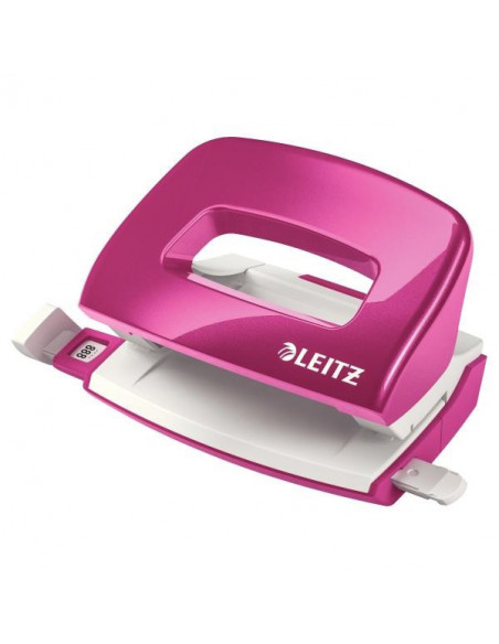 Perforator 10 Coli Model Mini 5060 Leitz Roz Metalizat Perforator 10 Coli Model Mini 5060 Leitz Roz Metalizat