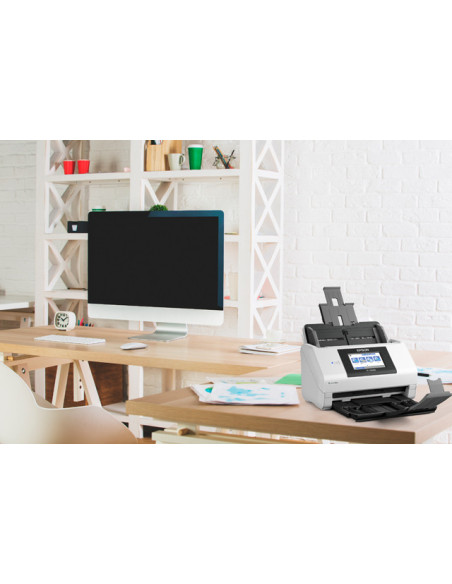 Scanner Epson DS-790WN, dimensiune A4, tip sheetfed, viteza scanare  45ppm alb-negru si color, rezolutie optica 600x600dpi, ADF