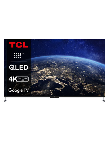Televizor TCL QLED 98C735, 250 cm (98"), Smart Google TV, 4K, 120