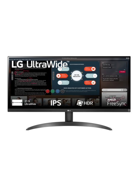 Monitor LED LG 29WP500-B, UWQHD IPS, 29inch, 5 ms, 75Hz, negru