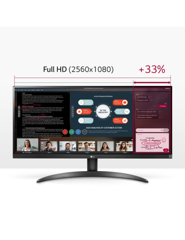 Monitor LED LG 29WP500-B, UWQHD IPS, 29inch, 5 ms, 75Hz, negru