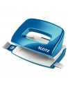Perforator 10 Coli Model Mini 5060 Leitz Albastru Metalizat Perforator 10 Coli Model Mini 5060 Leitz Albastru Metalizat