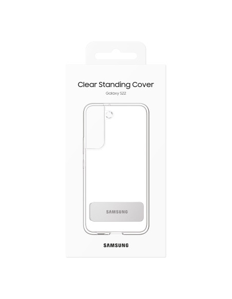 Samsung Galaxy S22 Clear Standing Cover