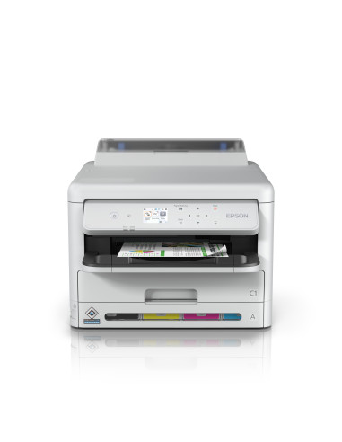 Imprimanta inkjet color Epson WorkForce Pro WF-C5390DW , dimensiune A4 (Printare),duplex, viteza 34ppm alb-negru si color, rezol