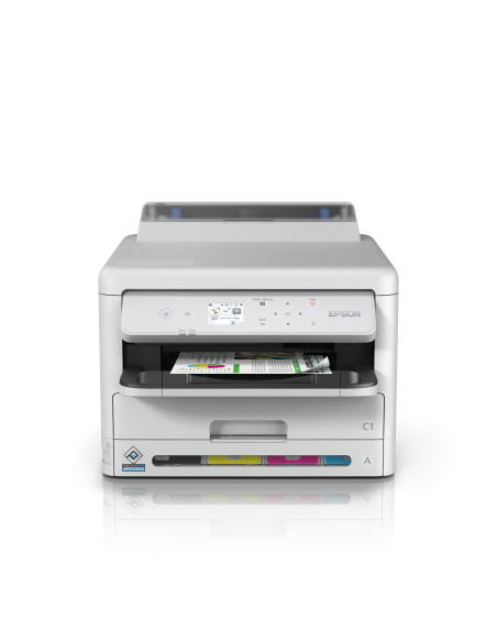 Imprimanta inkjet color Epson WorkForce Pro WF-C5390DW , dimensiune A4 (Printare),duplex, viteza 34ppm alb-negru si color, rezol