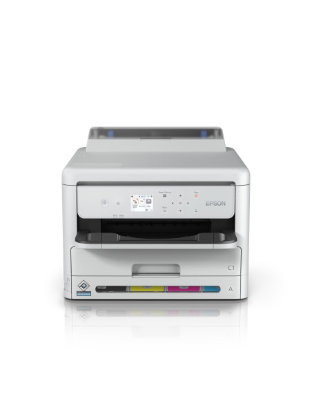 Imprimanta inkjet color Epson WorkForce Pro WF-C5390DW , dimensiune A4 (Printare),duplex, viteza 34ppm alb-negru si color, rezol