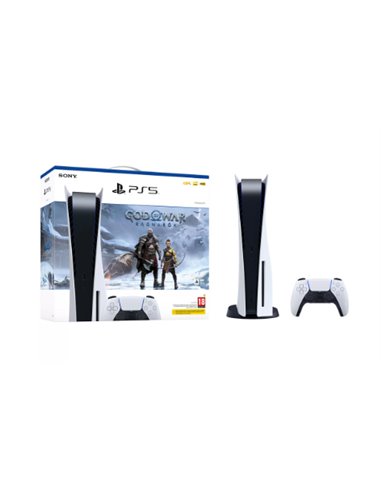 Sony PlayStation 5 Disc Edition 825GB White si God of War Ragnarok